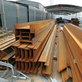 SS400 SS490 H bo'lim Po'lat ustun