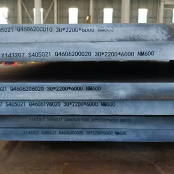 Nm600 po'lat plastinka kiying